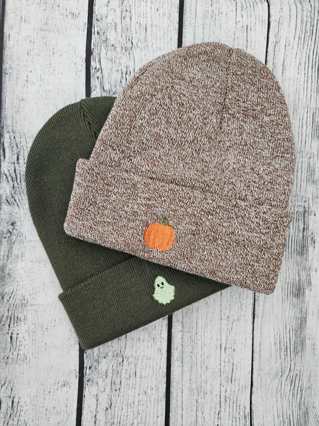 Glow in the dark ghost Beanie