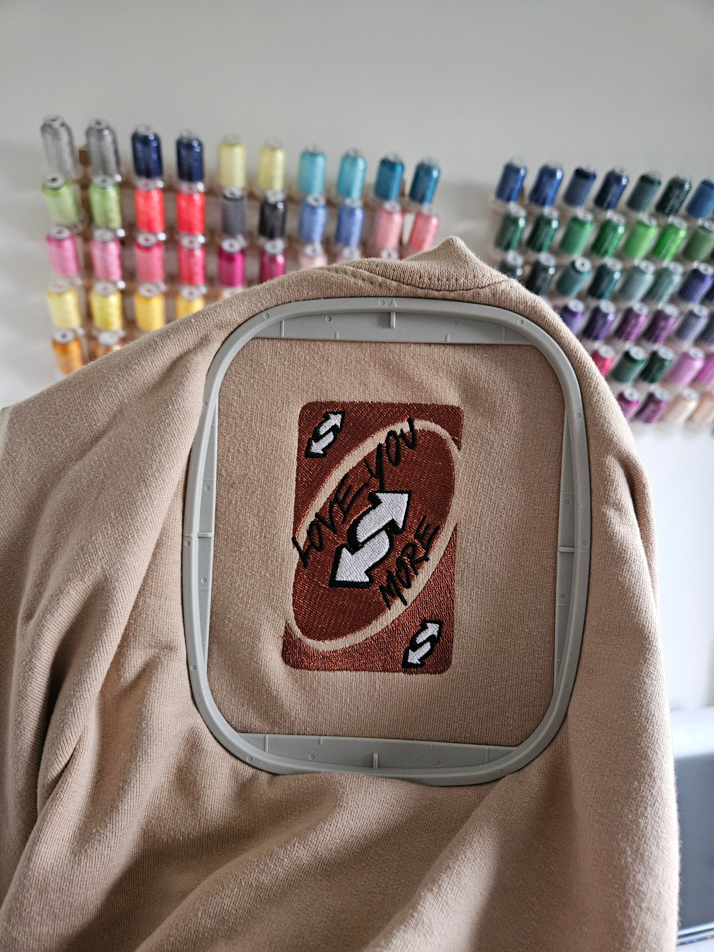 Love you more sweatshirt