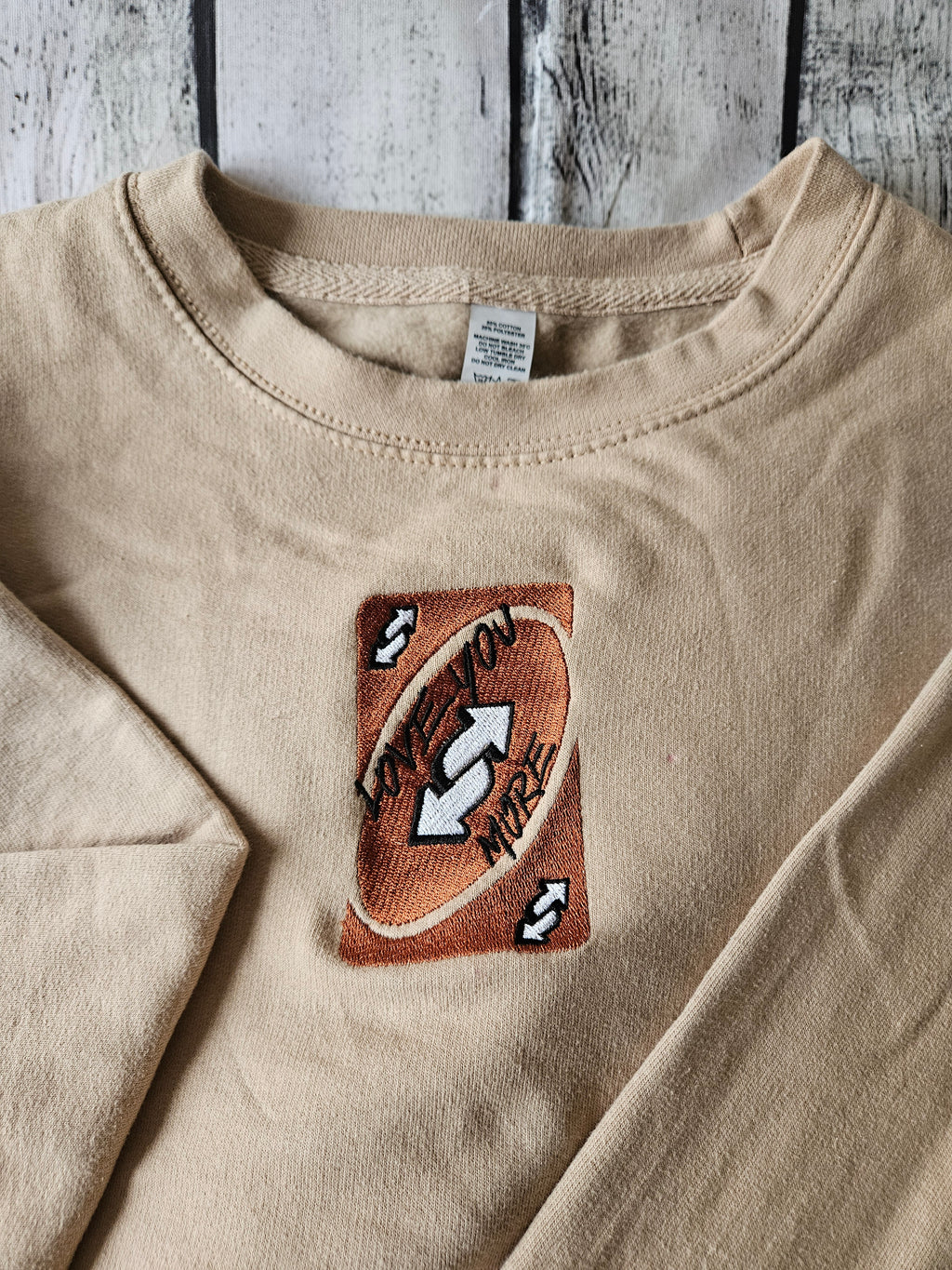Love you more sweatshirt
