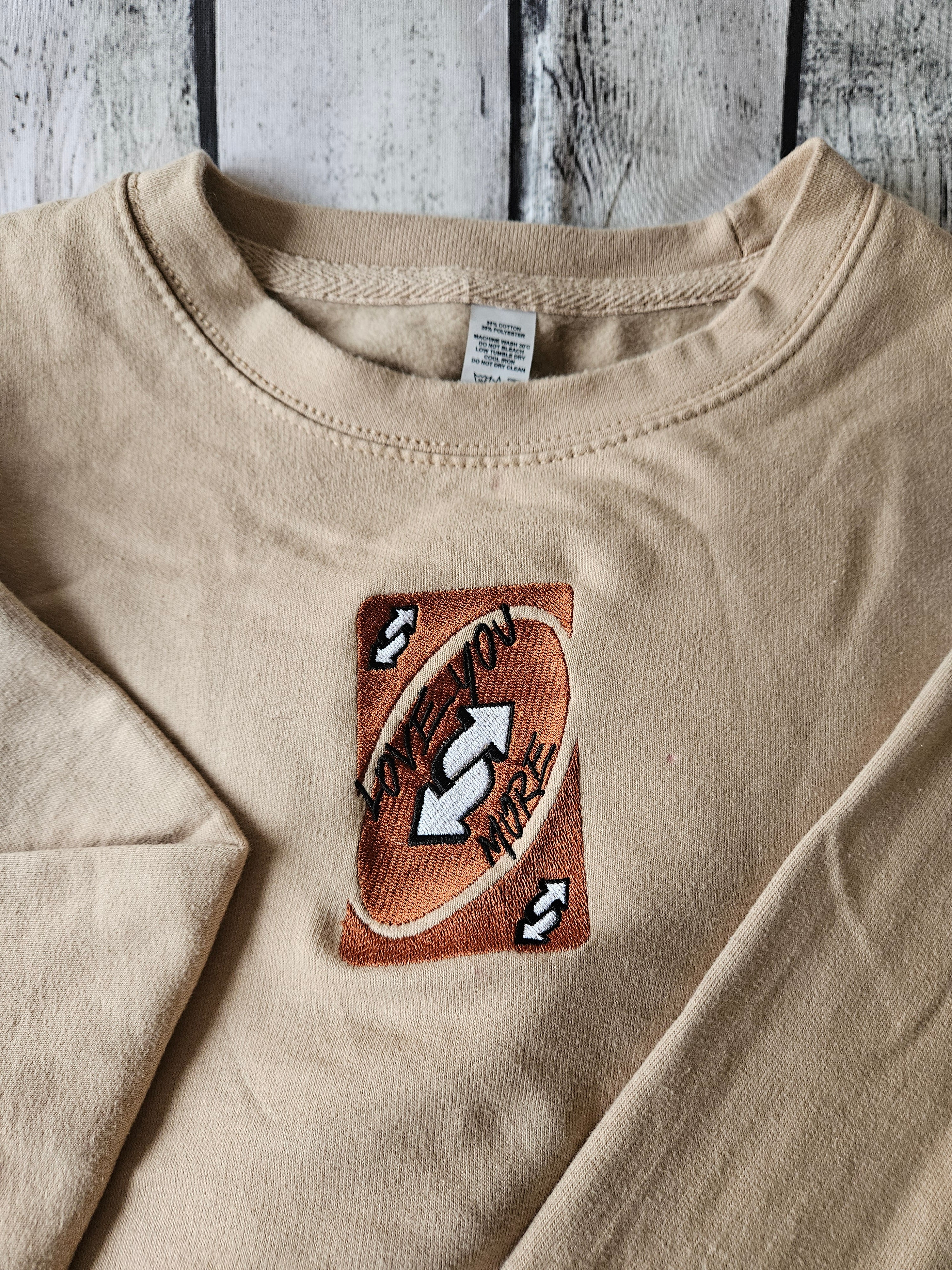 Love you more sweatshirt